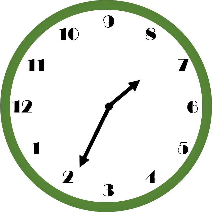 What time does this clock read?  A non-standardized design increases the amount of thinking time required to get the answer.  After significant deliberation, hopefully you see that the time is 7:11.