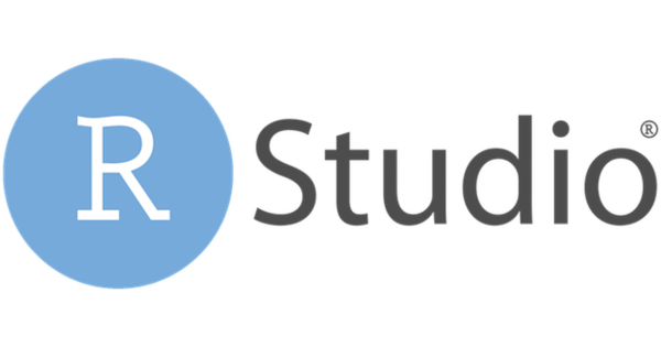 RStudio logo.